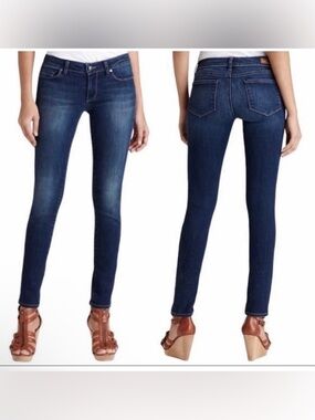 PAIGE Dark Skyline Skinny Jeans